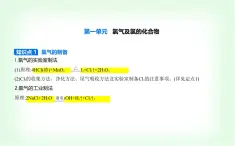 苏教版高中化学必修第一册专题三从海水中获得的化学物质第一单元氯气及氯的化合物课件