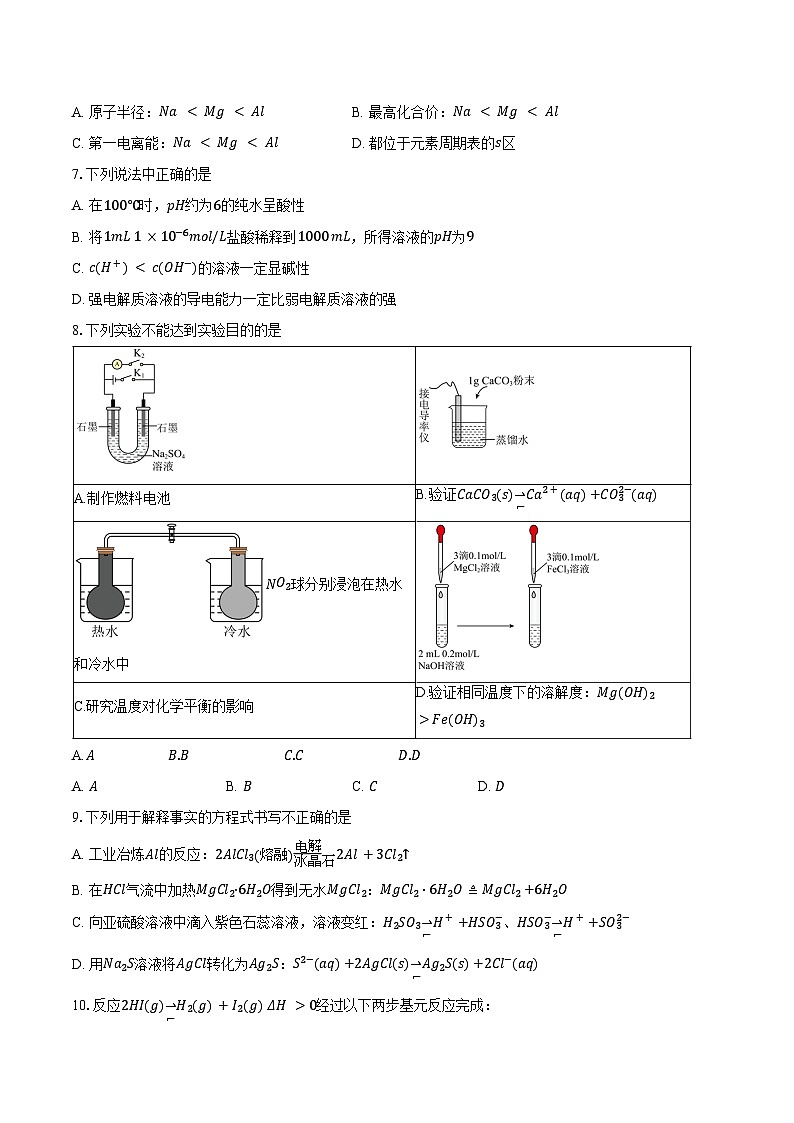 2023-2024学年北京市通州区高二上学期1月期末化学试题(含答案)第2页