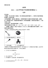 河南省部分名校2024-2025学年高三上学期10月月考 化学试题