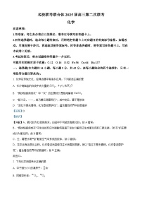 湖南省长沙市名校联考联合体2025届高三上学期第二次联考化学试题（Word版附解析）