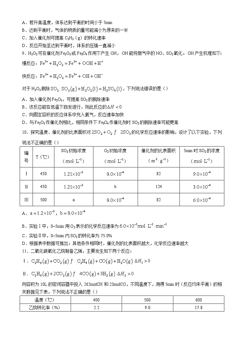 河南省开封市河南大学附属中学2024-2025学年高二上学期10月月考化学试题第3页
