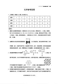 2025届云师大附中高三上学期10月月考化学试题+答案