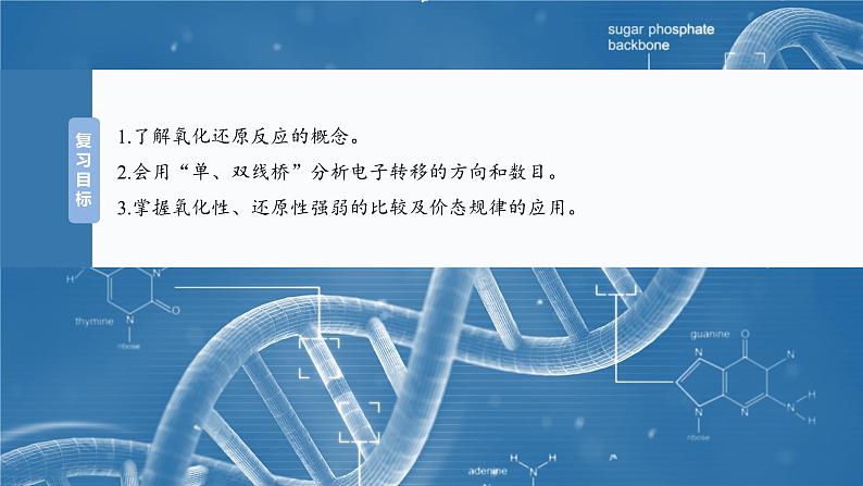 2025年高考化学一轮复习课件(新高考版)大单元1 第1章 第3讲 氧化还原反应的概念和规律第2页