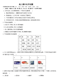 吉林省通化市梅河口市第五中学2024-2025学年高三上学期11月期中考试 化学试题（含答案）
