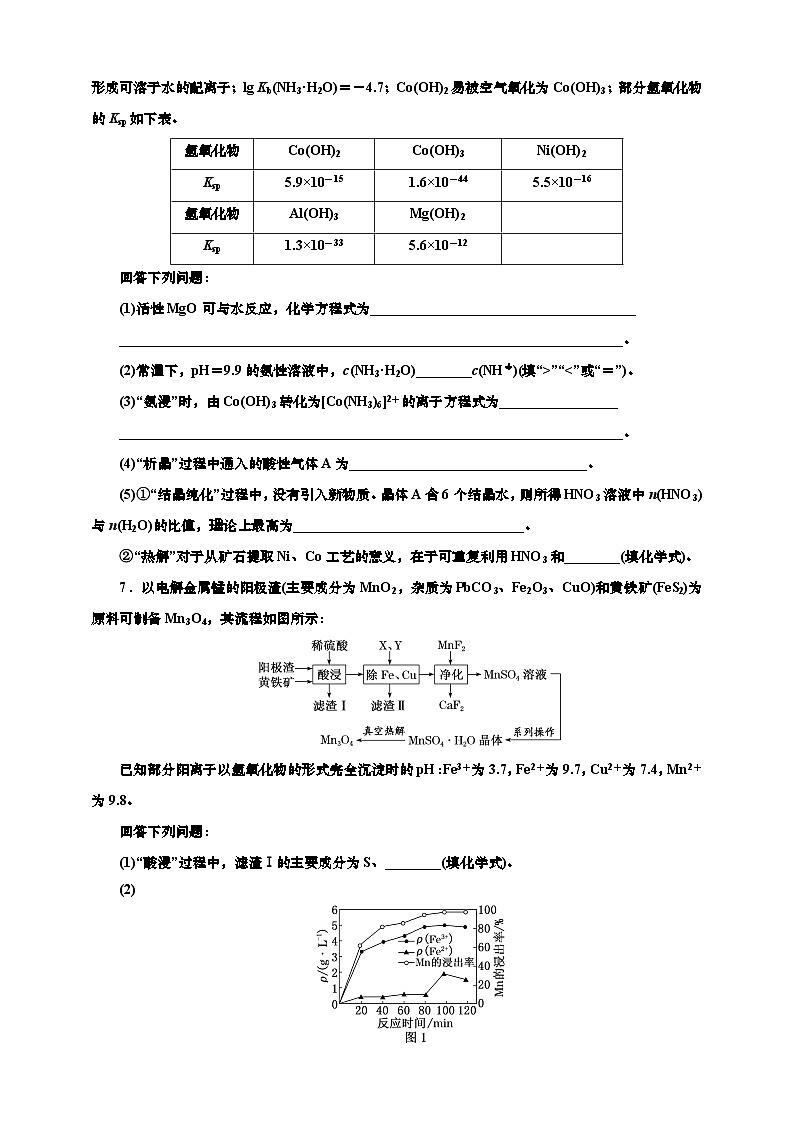 2025年高考化学一轮复习 课时检测十九:变价金属与两性金属(含解析)03