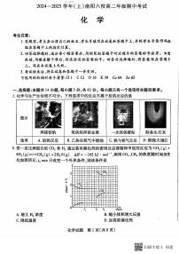 河南省南阳市2024-2025学年高二上学期10月月考化学试题