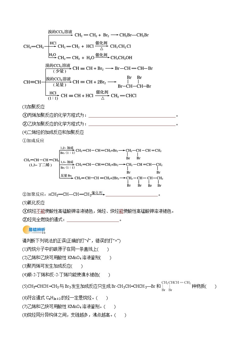 考点35 烃(核心考点精讲精练)-2025年高考化学一轮复习讲练专题(新高考通用)(原卷版)第3页