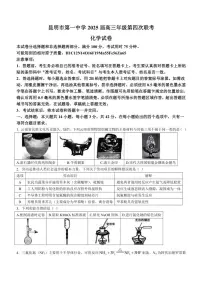 2024～2025学年云南省昆明市第一中学高三(上)11月第四次联考化学试卷(含答案)