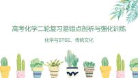 专题一 化学与STSE、传统文化  课件——2025届高考化学二轮复习