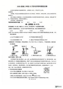 江苏省天一、南师大附中等学校2025届高三12月联考化学试卷（PDF版，含答案）