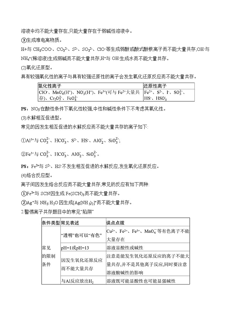 专题03 离子反应(讲练)—2025学高考化学易错重难提升【新高考】(含解析)第3页