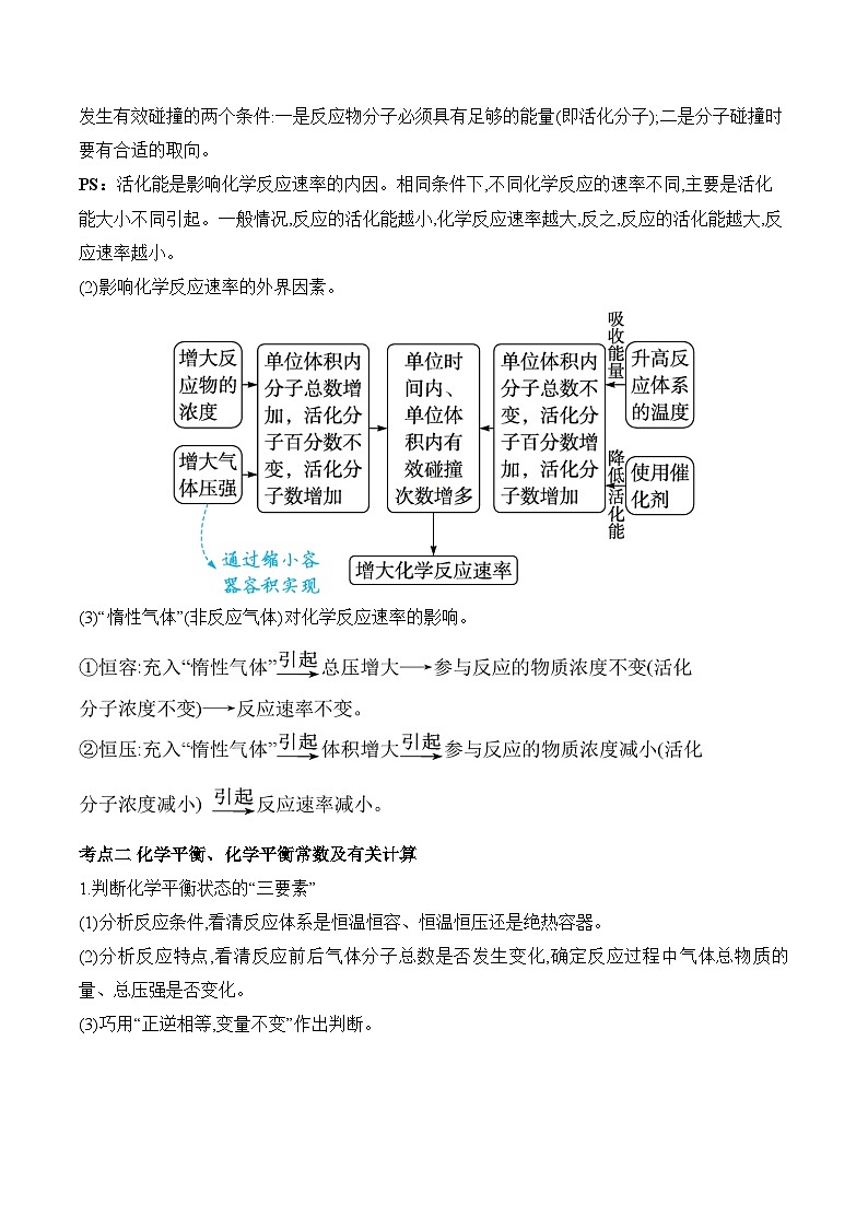 专题09 化学反应速率与化学平衡(讲练)—2025学高考化学二轮复习易错重难提升【新高考】(含解析)第2页
