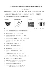 天津市重点校2023-2024学年高一上学期期末联考化学试卷
