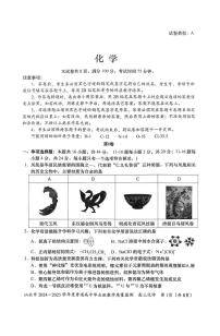 广东省汕头市2024-2025学年高三上学期12月期末教学质量监测化学试题（含答案）