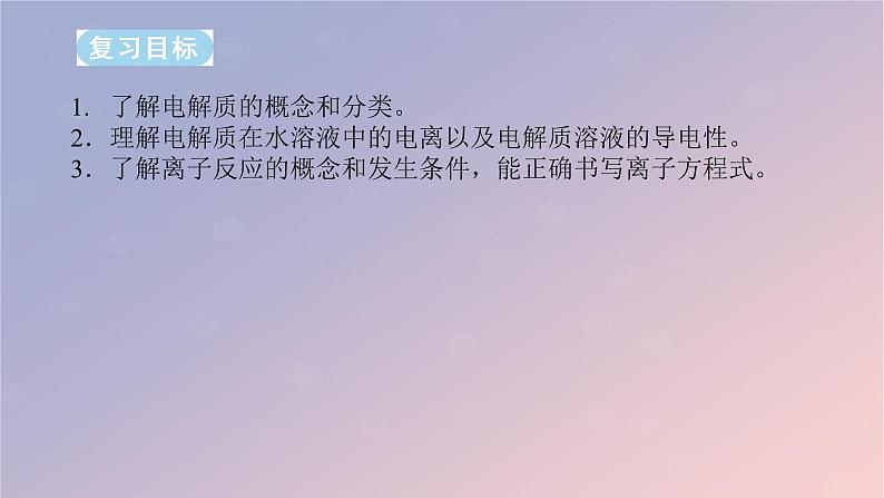 2025版高考化学全程一轮复习第2讲离子反应离子方程式课件第2页