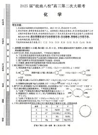 安徽省皖南八校2024-2025学年高三上学期12月第二次大联考化学试题