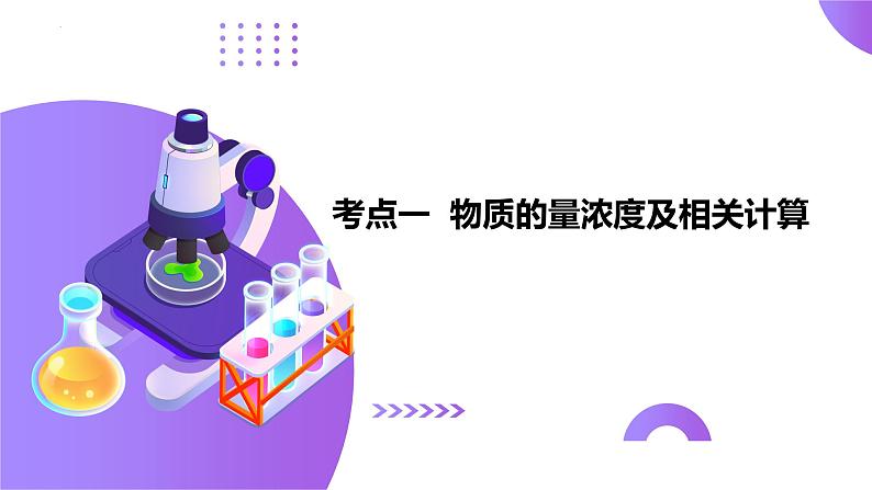 第二部分 第02讲 物质的量浓度(课件)-2025年高考化学二轮复习课件PPT第7页