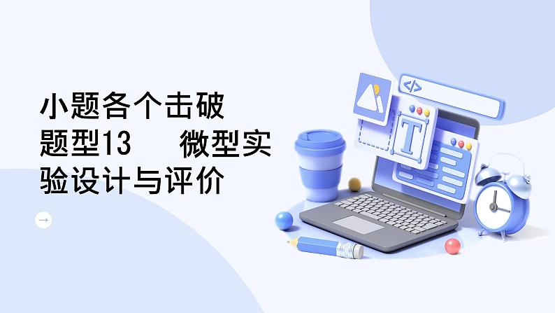 题型13 微型实验设计与评价第1页
