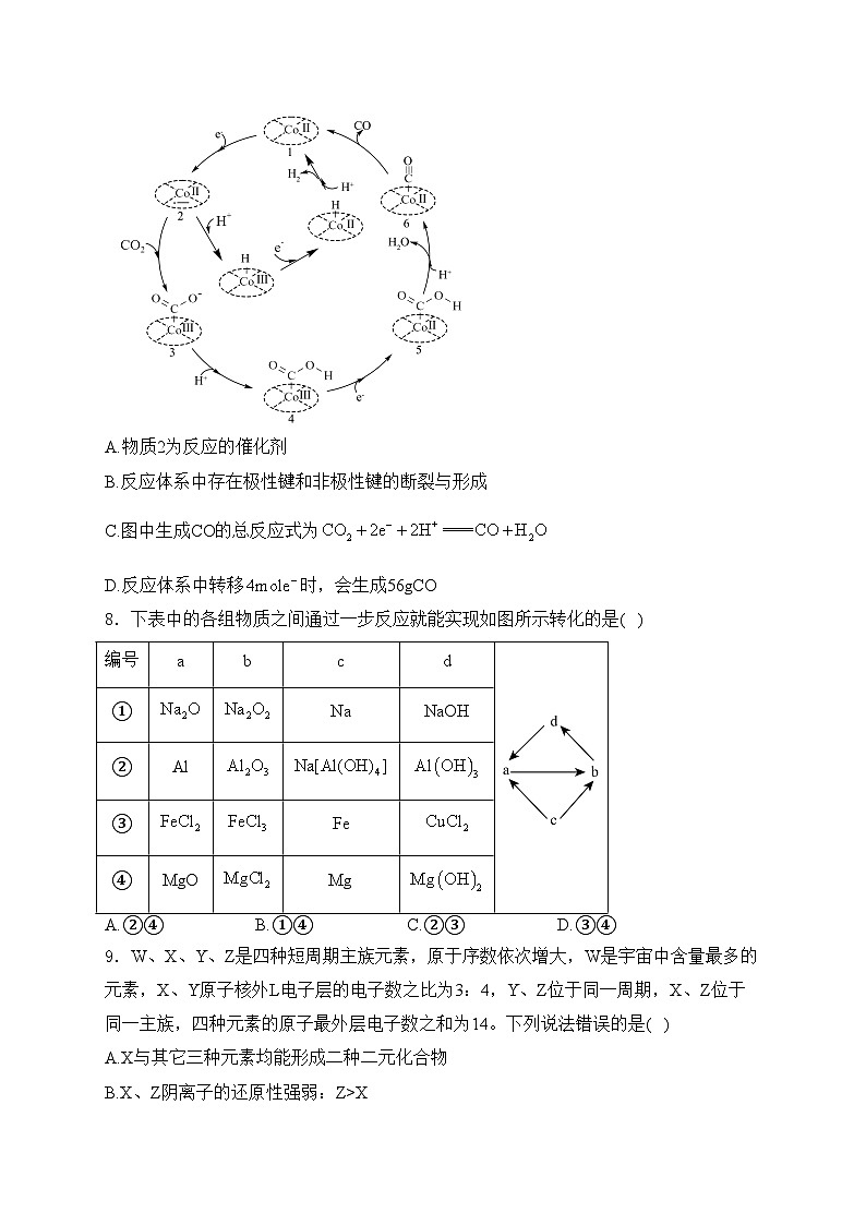 进贤县第一中学2024-2025学年高三上学期11月期中考试化学试卷(含答案)第3页