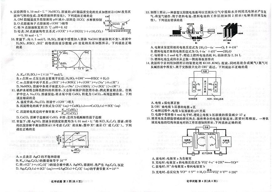 河北省衡水市棗強(qiáng)縣2024-2025學(xué)年高二上學(xué)期1月期末化學(xué)試題第2頁