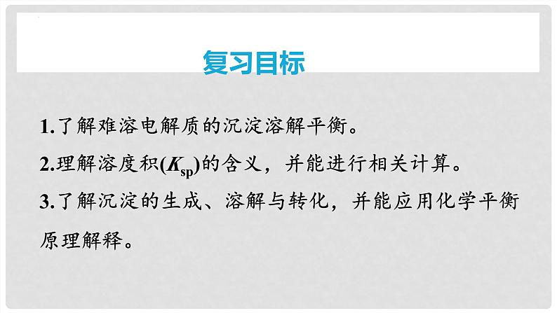 第58讲 难溶电解质的沉淀溶解平衡-2024高考化学一轮复习高频考点精讲(新教材新高考) 课件第2页