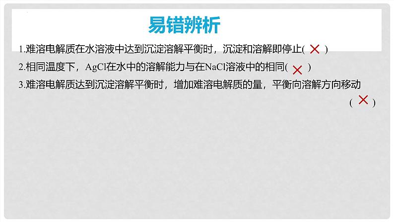 第58讲 难溶电解质的沉淀溶解平衡-2024高考化学一轮复习高频考点精讲(新教材新高考) 课件第7页