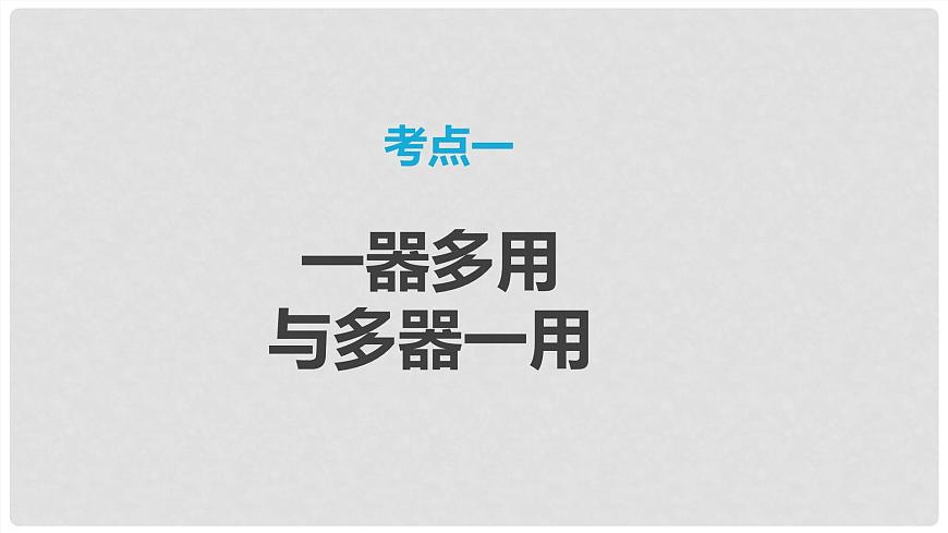 第70講 儀器的組合與創(chuàng)新使用-2024高考化學一輪復習高頻考點精講（新教材新高考） 課件第3頁