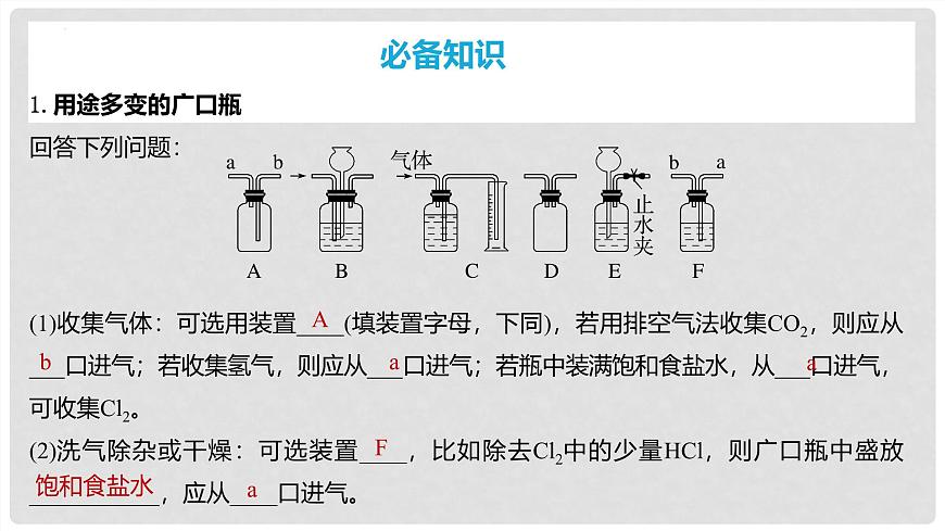 第70講 儀器的組合與創(chuàng)新使用-2024高考化學一輪復習高頻考點精講（新教材新高考） 課件第4頁