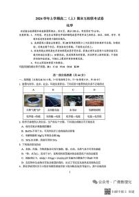 广东省广州市五校2024-2025学年高二上学期期末联考化学试卷