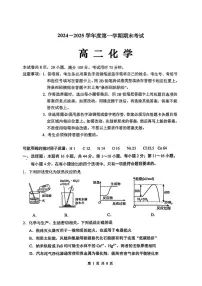 广东省茂名市信宜市2024-2025学年高二上学期1月期末考试化学试卷（PDF版附答案）