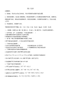 山東省威海市2024-2025學(xué)年高二上學(xué)期期末考試化學(xué)試卷