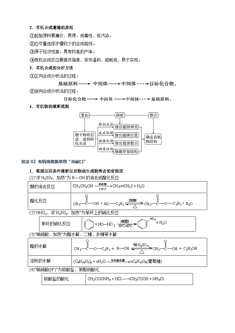 模板04 有机物的综合推断(解析版)-2025年高考化学答题技巧与模板构建(新高考通用)第2页