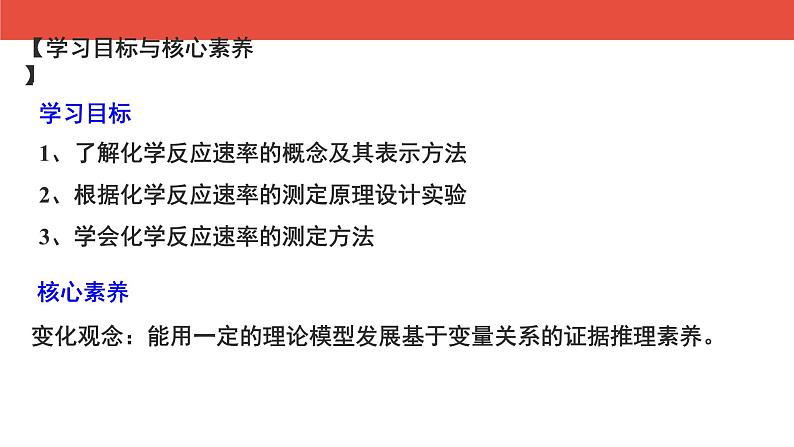 人教版高中化学选择性必修1 2-1化学反应速率(第1课时 化学反应速率)》课件第2页
