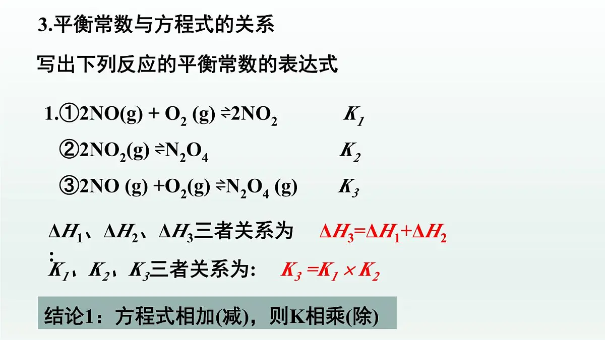 人教版高中化学选择性必修1 《2-2-2 化学平衡(第2课时 化学平衡常数)》课件第7页