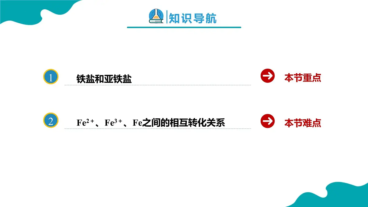 2024-2025学年高一化学(人教版2019必修一)3-1-3铁及其化合物(3)课件第2页