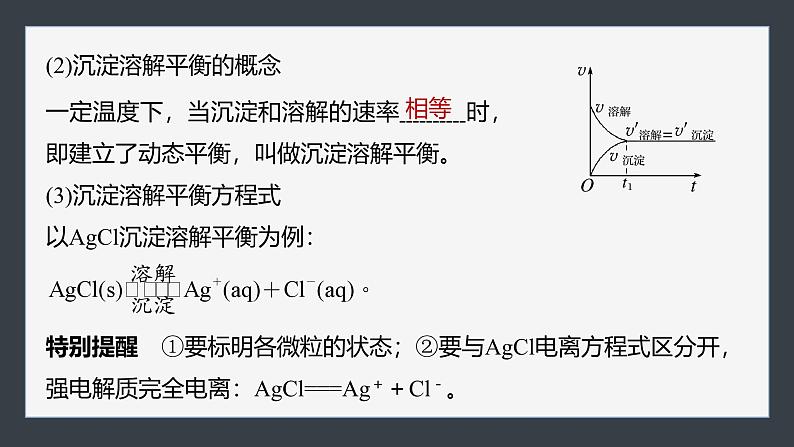第三章 第四节 第1课时 难溶电解质的沉淀溶解平衡第7页