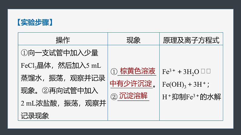 第三章 第四节 实验活动3 盐类水解的应用(教师用书独具)第4页