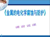 人教版 (新課標(biāo))高中化學(xué)選修4 4-4《金屬的電化學(xué)腐蝕與防護(hù)》說(shuō)課課件