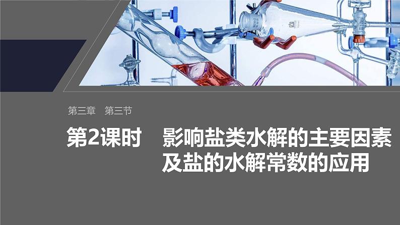 第三章 第三节 第2课时 影响盐类水解的主要因素及盐的水解常数的应用第2页