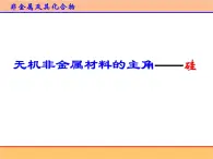 人教版 (新課標(biāo))高中化學(xué)必修1 4-1《無機(jī)非金屬材料的主角——硅》第二課時(shí)課件