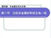 人教版 (新課標(biāo))高中化學(xué)必修1 4-1《無機(jī)非金屬材料的主角——硅考課件