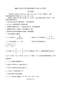 湖北省云学名校联盟2025届高三下学期2月联考化学试题（Word版附解析）