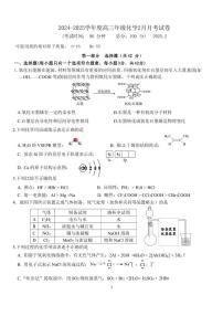 2025北京一七一中高三（下）2月月考化学试卷