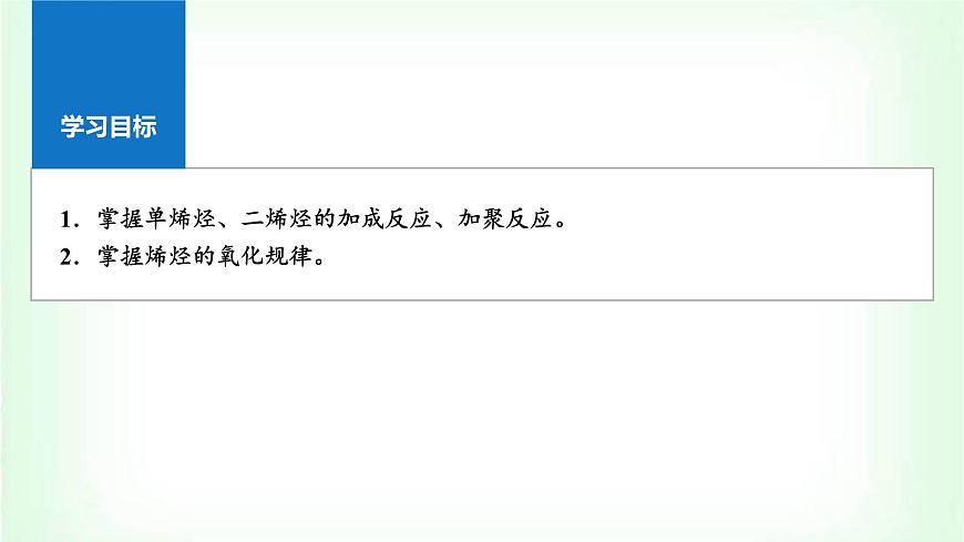 人教版高中化學(xué)選擇性必修3第二章烴第2課時(shí)烯烴的加成、加聚及氧化規(guī)律課件第2頁
