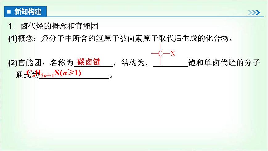 人教版高中化學(xué)選擇性必修3第三章烴的衍生物第一節(jié)鹵代烴課件第4頁