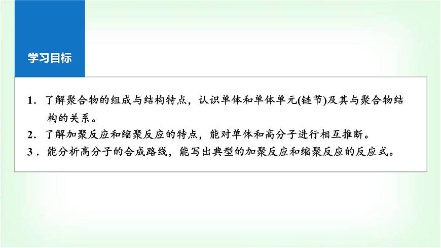 人教版高中化學選擇性必修3第五章合成高分子第一節(jié)合成高分子的基本方法課件第2頁