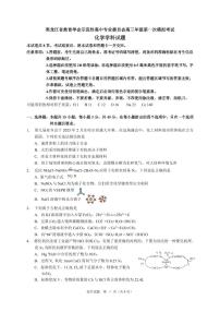 2025届黑龙江省教育学会高三年级高考模拟第一次模拟考试化学+答案