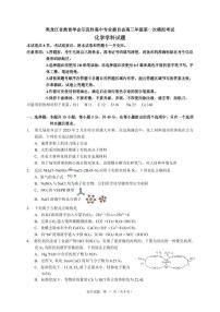 黑龙江省教育学会示范性高中专业委员会2025届高三下学期第一次模拟考试化学试题(PDF版附答案)