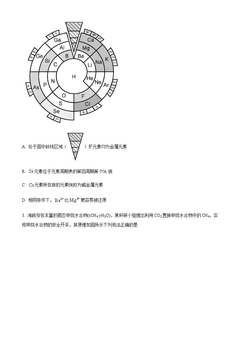 湖南省名校联盟2024-2025学年高一下学期开学质量检测化学试题(含答案)第2页