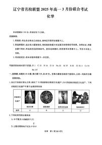 辽宁省名校联盟2024-2025学年高一下学期3月份联合考试化学试题（含答案）